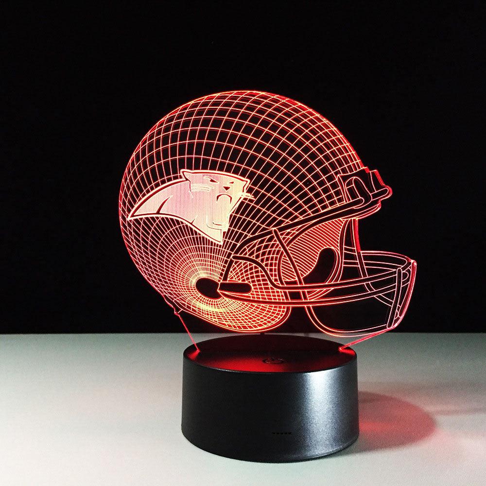 Carolina Panthers Optical Lamp-3D Optical Lamp