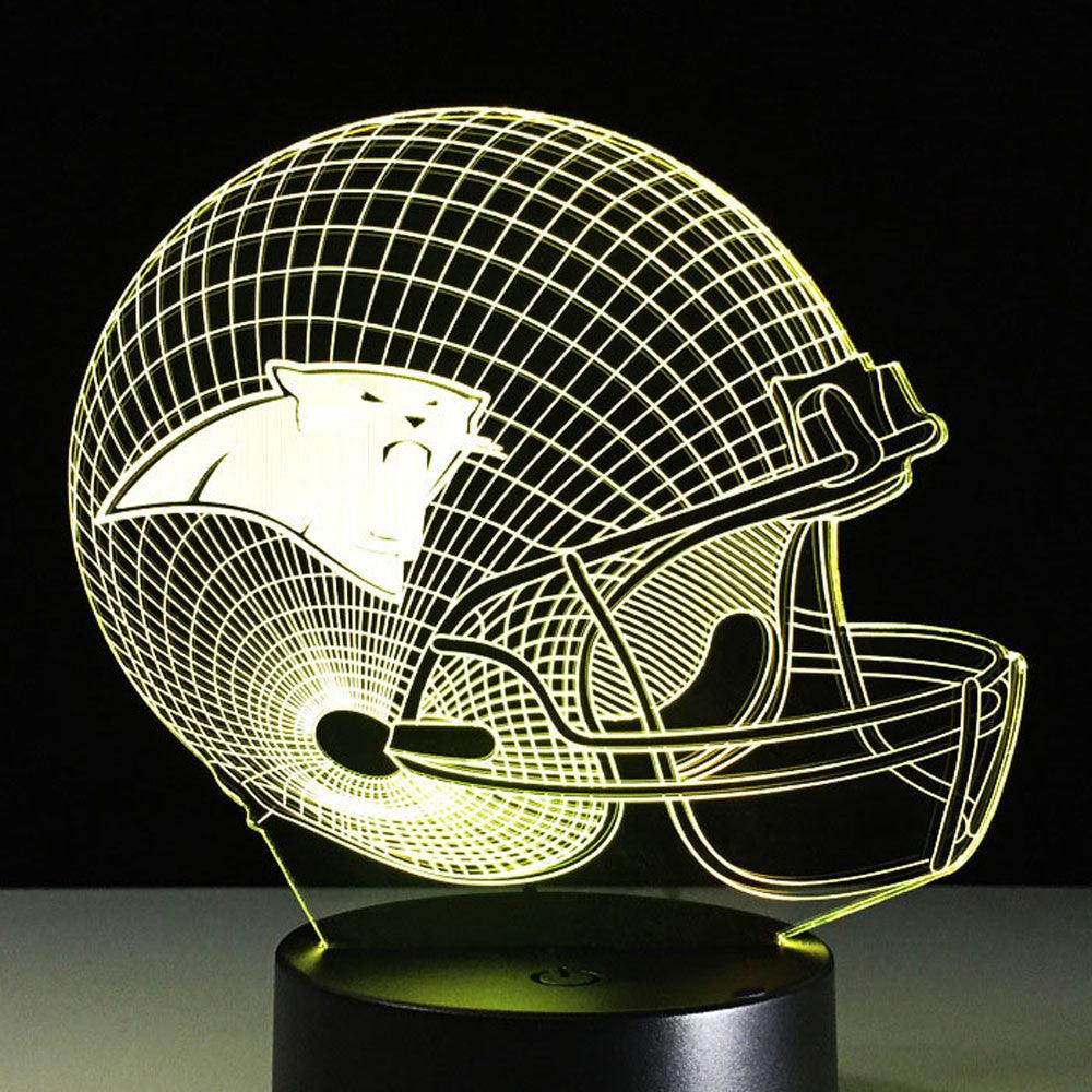 Carolina Panthers 3D Optical Illusion Lamp - 3D Optical Lamp