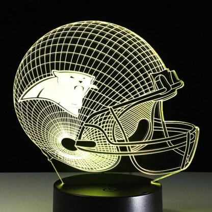 Carolina Panthers Optical Lamp-3D Optical Lamp