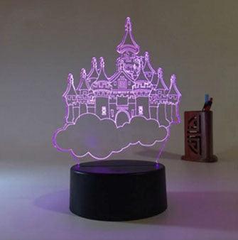 City of Sky 3D Optical Illusion Lamp-3D Optical Lamp