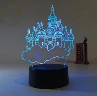 City of Sky 3D Optical Illusion Lamp-3D Optical Lamp