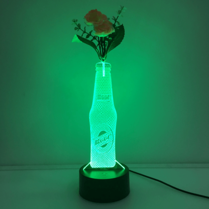 3D Flower Vase Arrangement Lamp-3D Optical Lamp