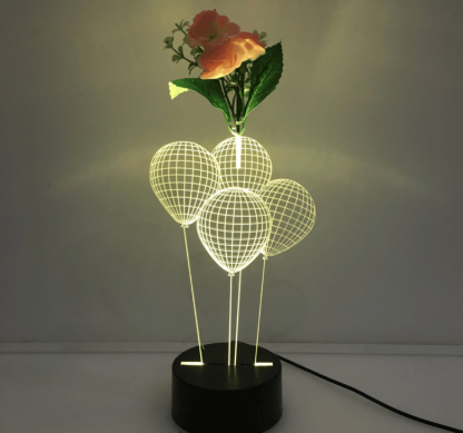 Balloon Illusion LED Lamp-3D Optical Lamp