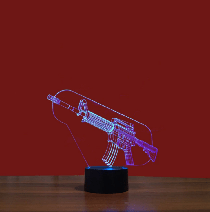 3D Tactical Rifle Lamp-3D Optical Lamp