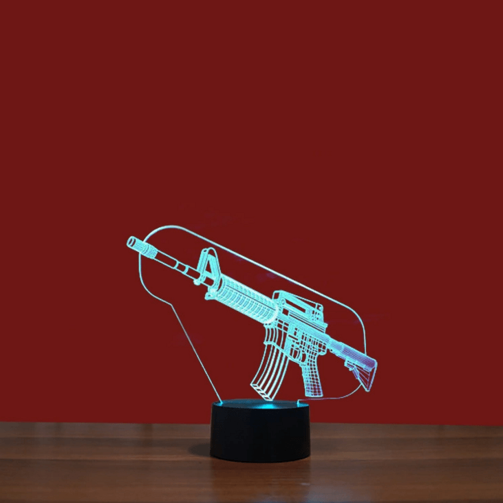 3D Tactical Rifle Lamp-3D Optical Lamp