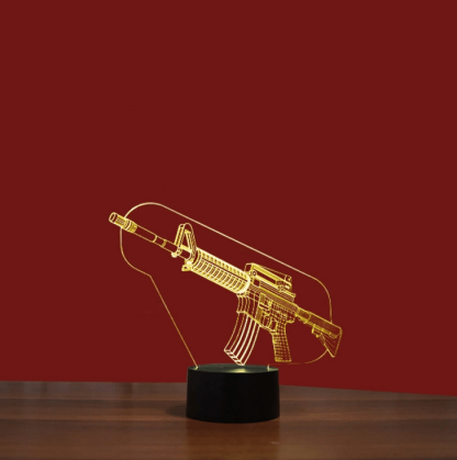 3D Tactical Rifle Lamp-3D Optical Lamp