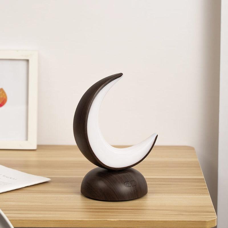 Crescent Moon LED Lamp-3D Optical Lamp