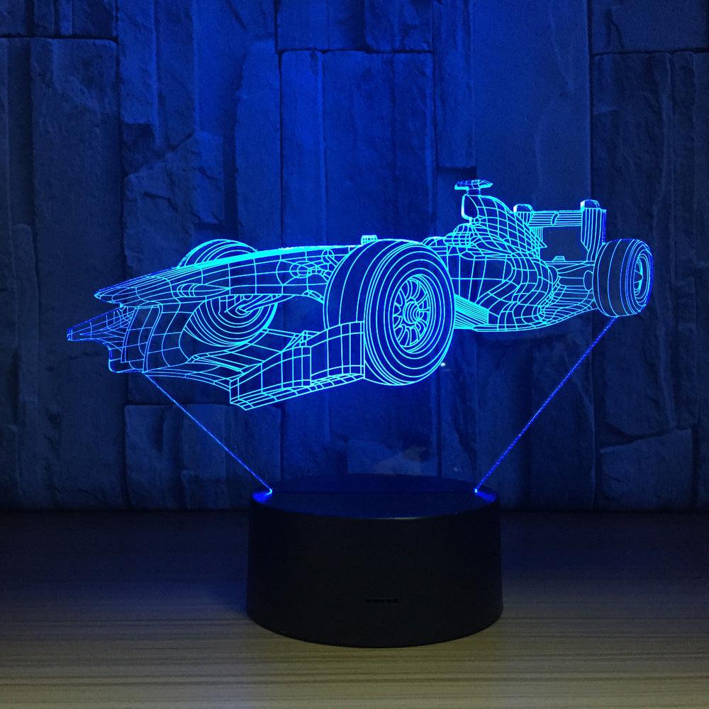 3D Racing Car Lamp-3D Optical Lamp