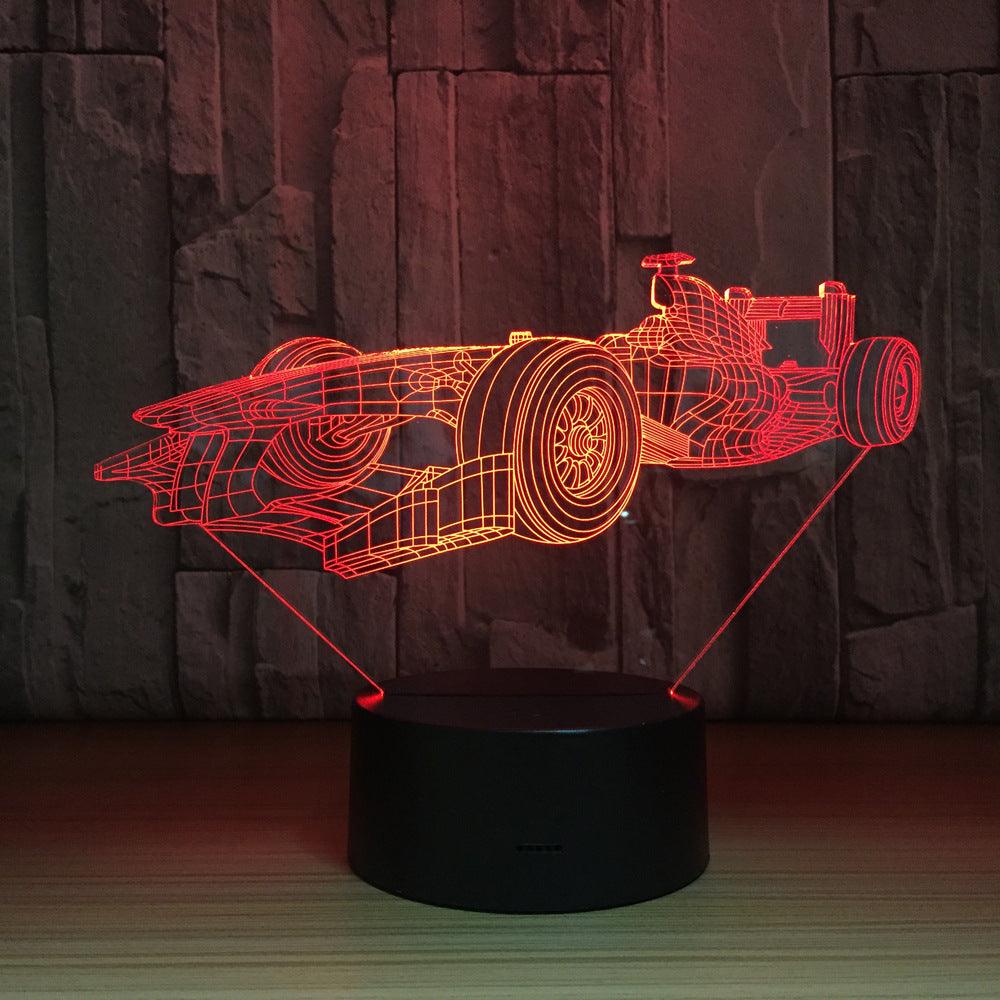 3D Racing Car Lamp-3D Optical Lamp