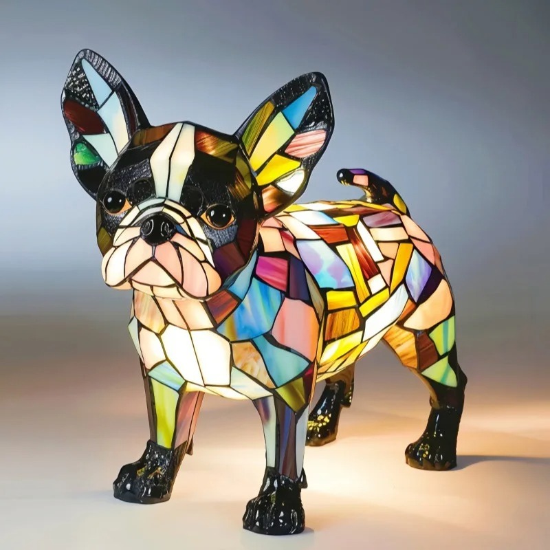 Retro Dog LED Lamp