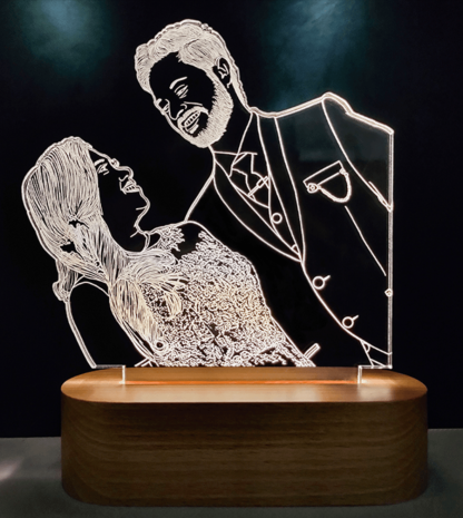 Create Your Own Custom Optical 3D Lamp - 3D Optical Lamp
