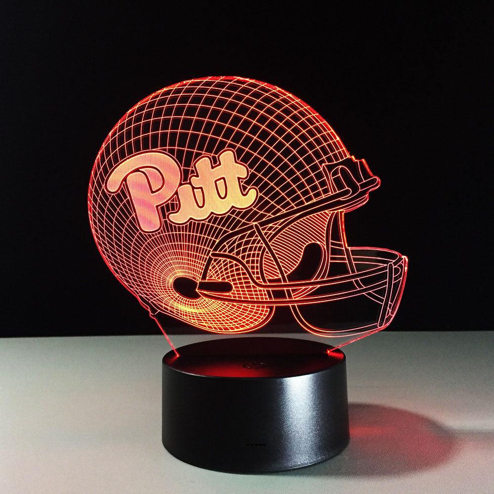 Pittsburg Panthers Nightlight Lamp-3D Optical Lamp