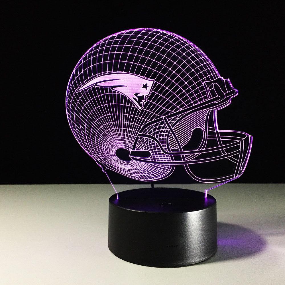 New England Patriots Lamp-3D Optical Lamp