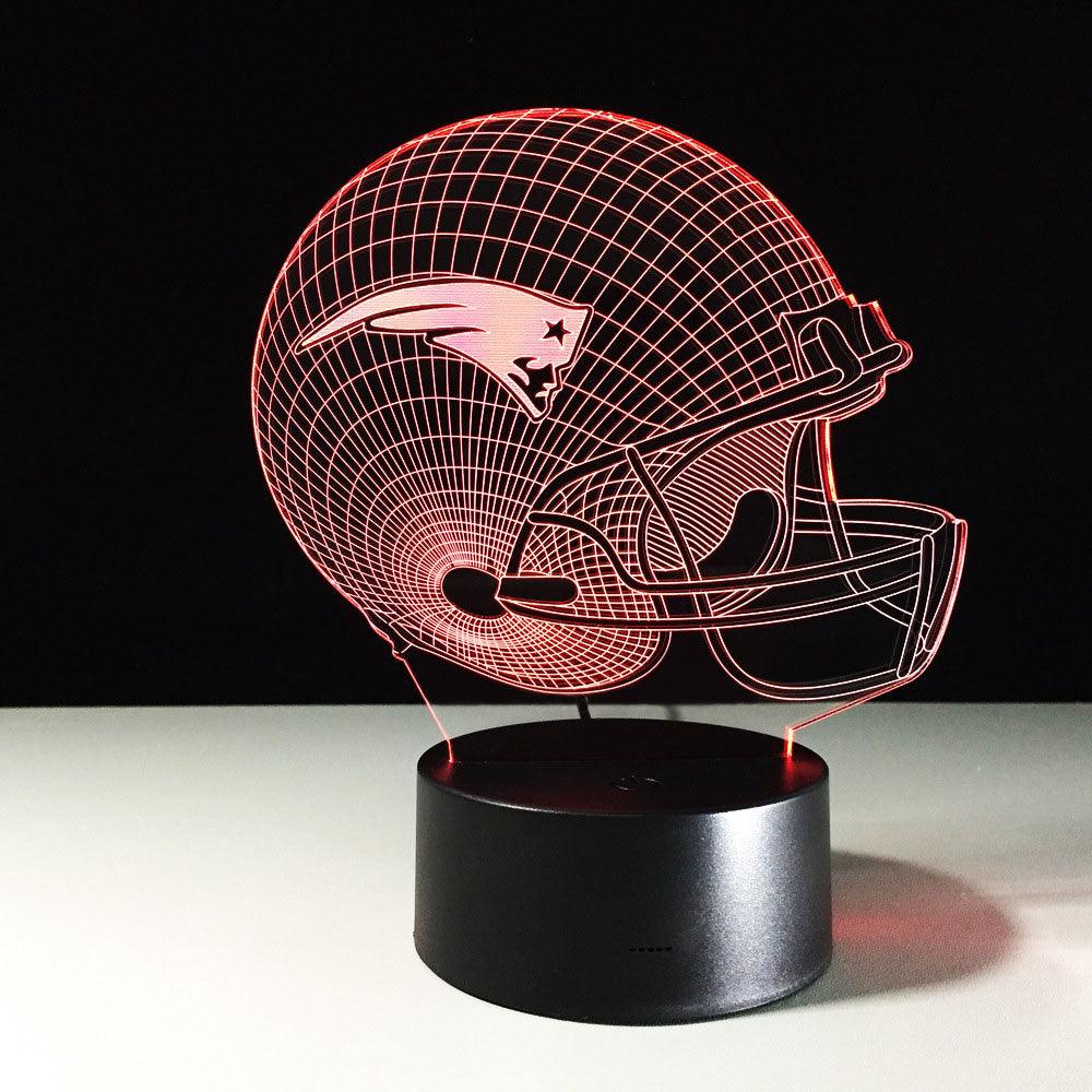 New England Patriots Lamp-3D Optical Lamp