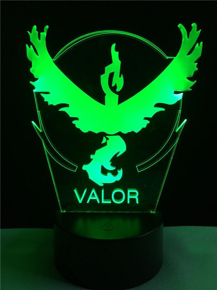 The courage to touch the 3D  colorful Nightlight lamp-3D Optical Lamp