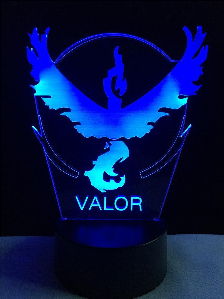 The courage to touch the 3D  colorful Nightlight lamp-3D Optical Lamp