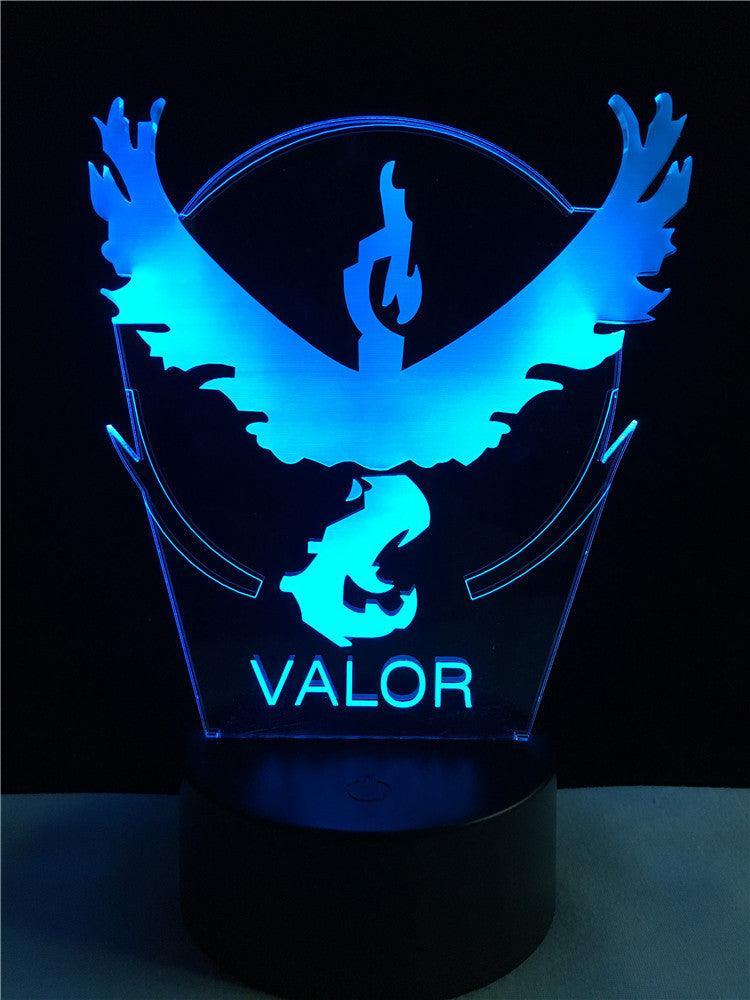 The courage to touch the 3D  colorful Nightlight lamp-3D Optical Lamp