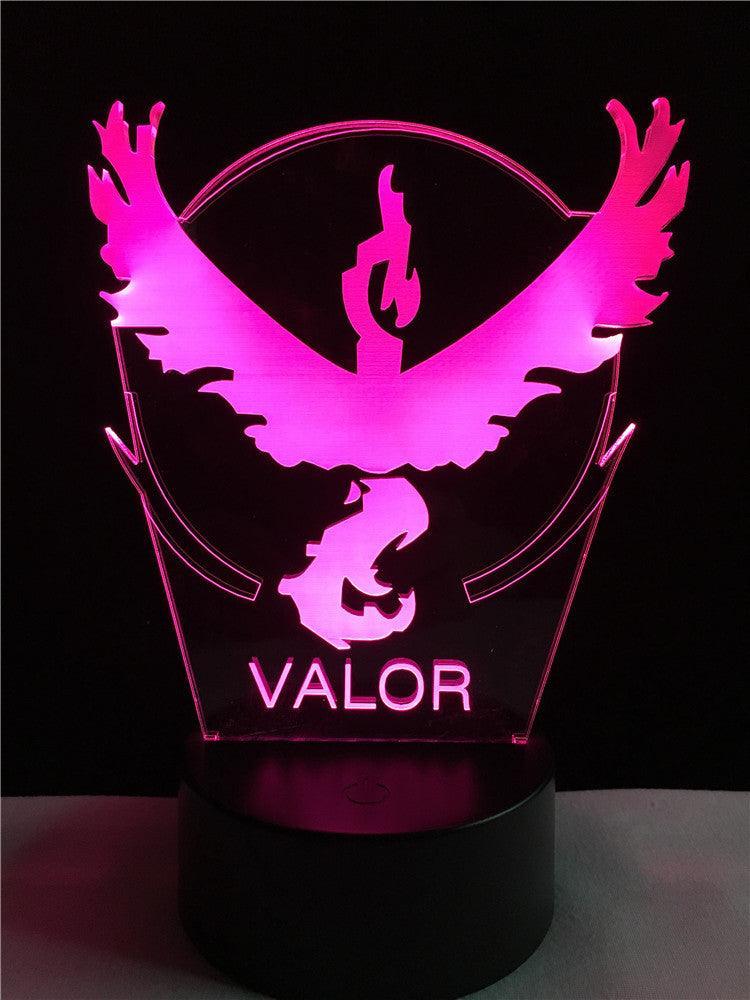 The courage to touch the 3D  colorful Nightlight lamp-3D Optical Lamp