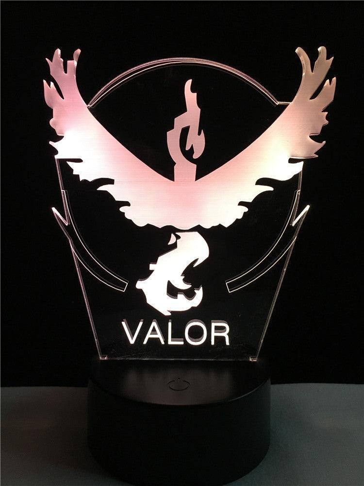 The courage to touch the 3D  colorful Nightlight lamp-3D Optical Lamp