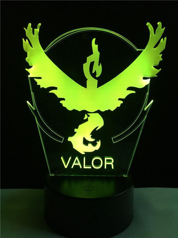 The courage to touch the 3D  colorful Nightlight lamp-3D Optical Lamp