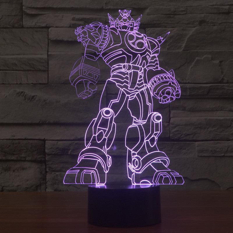 Power Rangers Zord Lamp-3D Optical Lamp