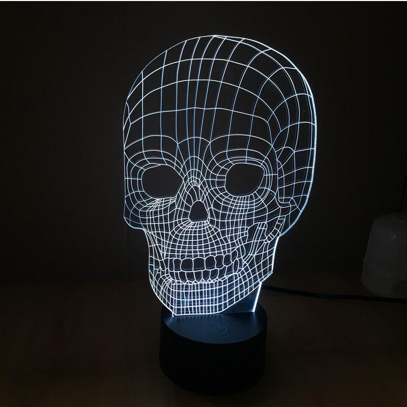 Realistic Skull Optical Lamp-3D Optical Lamp