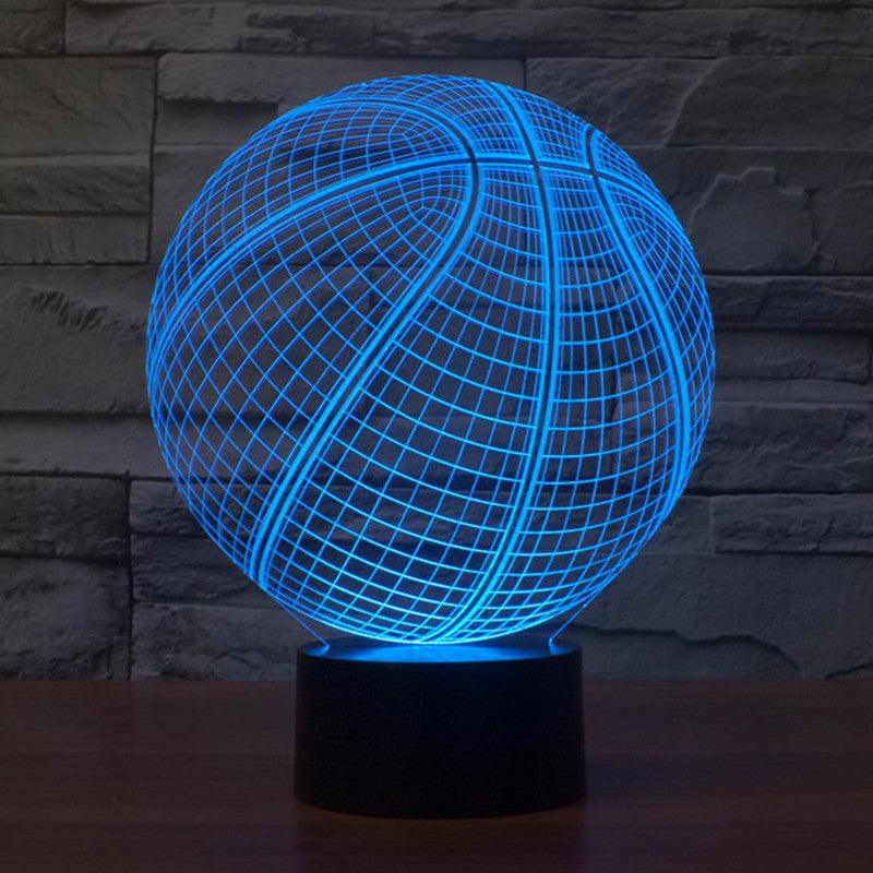 Realistic Basketball Optical Lamp-3D Optical Lamp