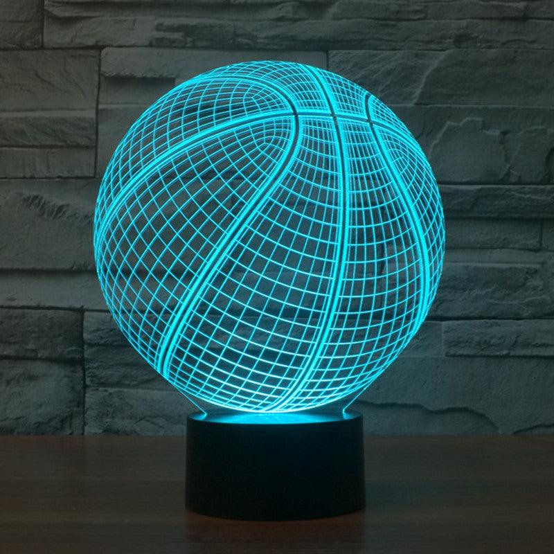 Realistic Basketball Optical Lamp-3D Optical Lamp