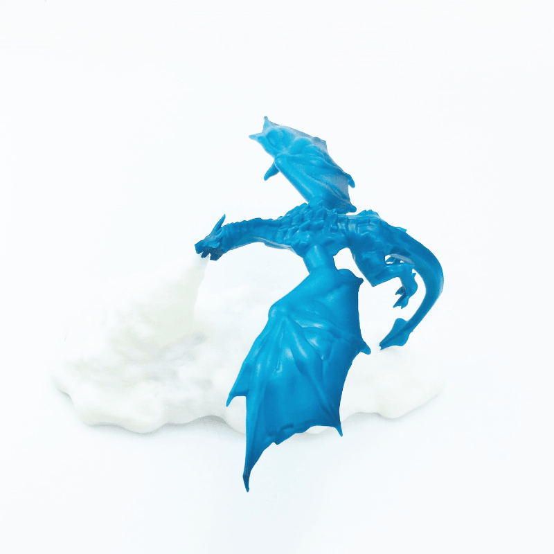 Dragon Figurine Desk Decor-3D Optical Lamp