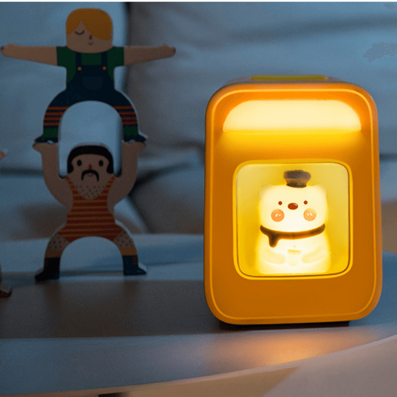 Cute Bear Desk Humidifier-3D Optical Lamp