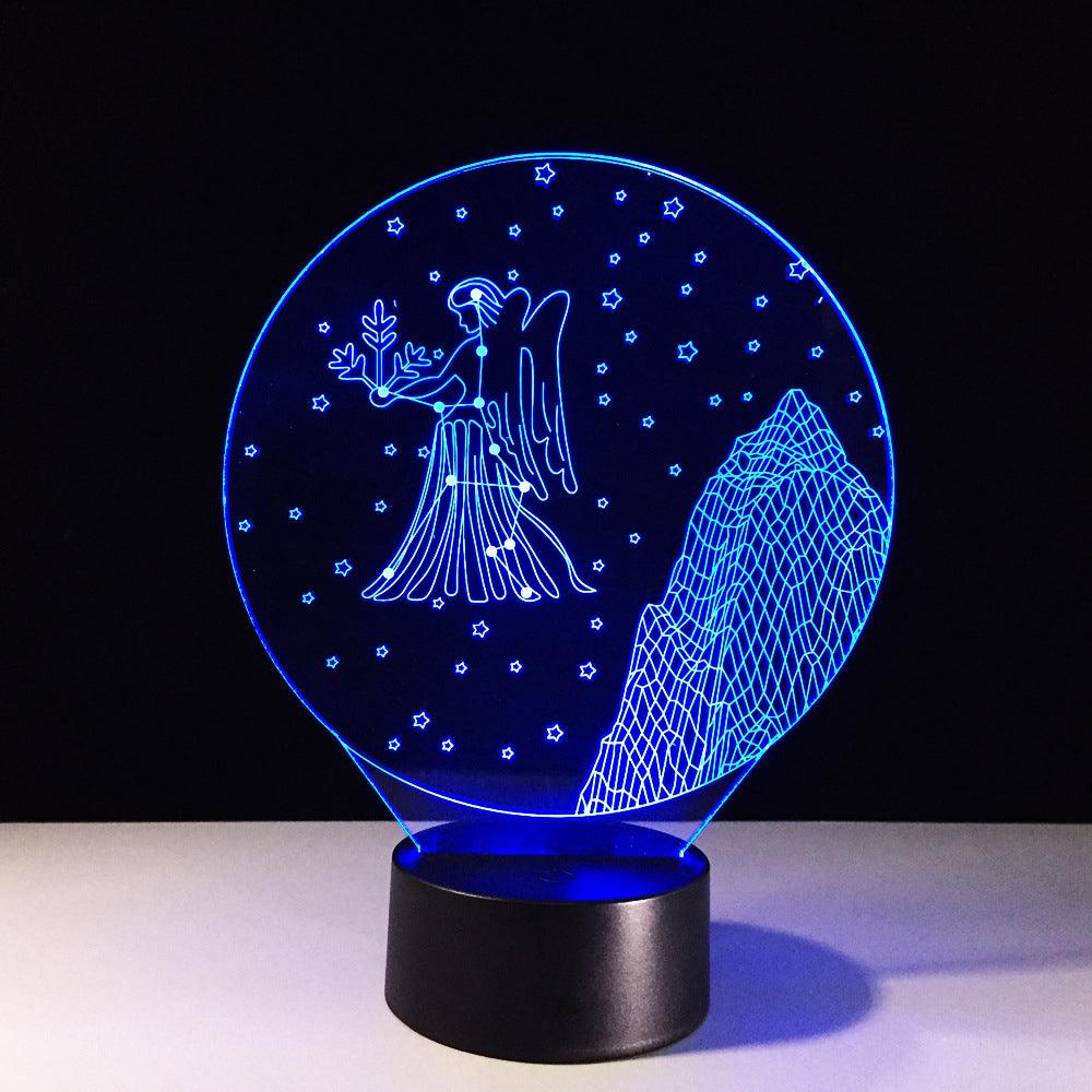 Virgo Constellation LED Lamp-3D Optical Lamp