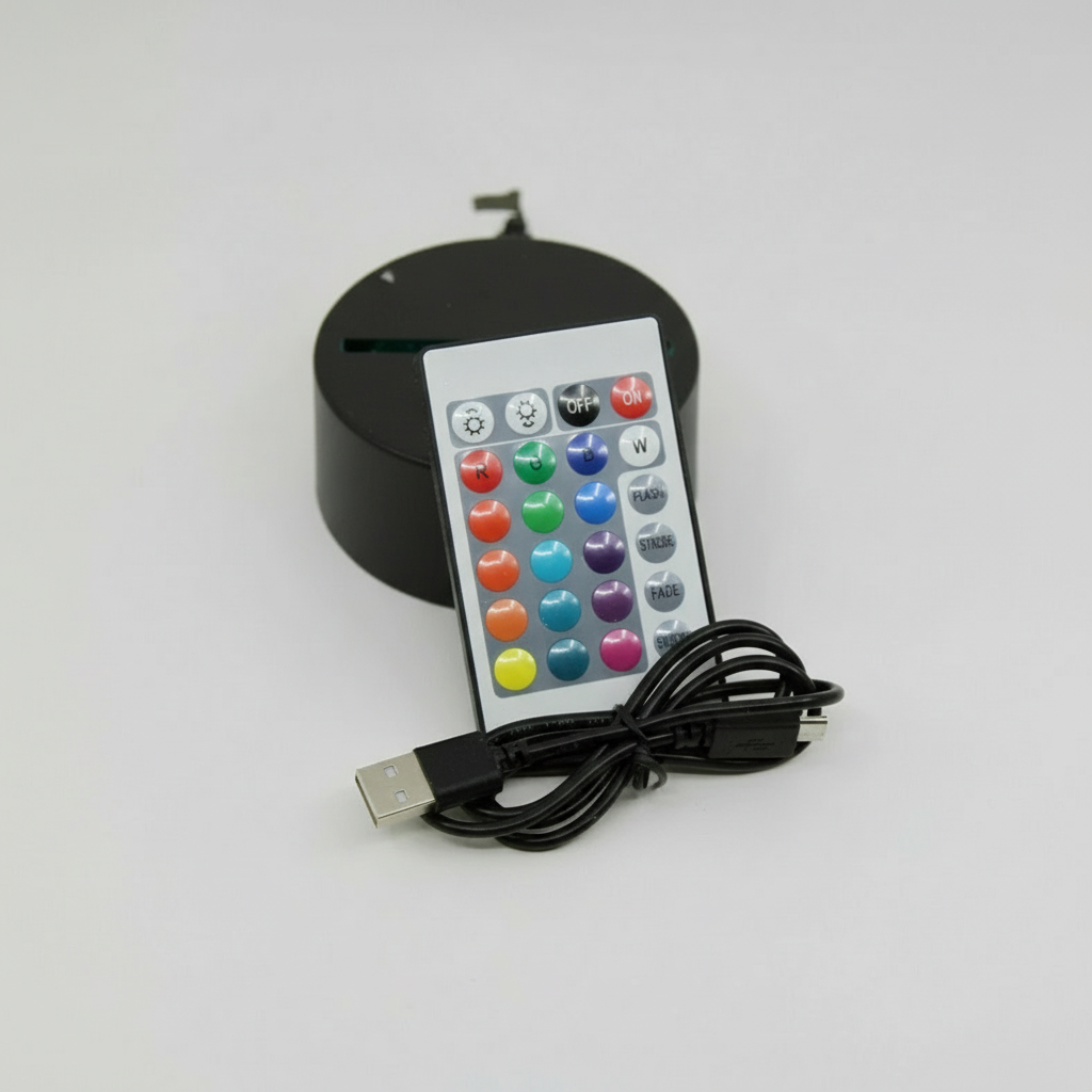 Vancouver Canucks Hockey Player Shaped 3D LED Lamp