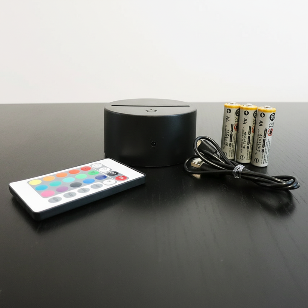 Edmonton Oilers Personalized Hockey Player Acrylic LED Lamp