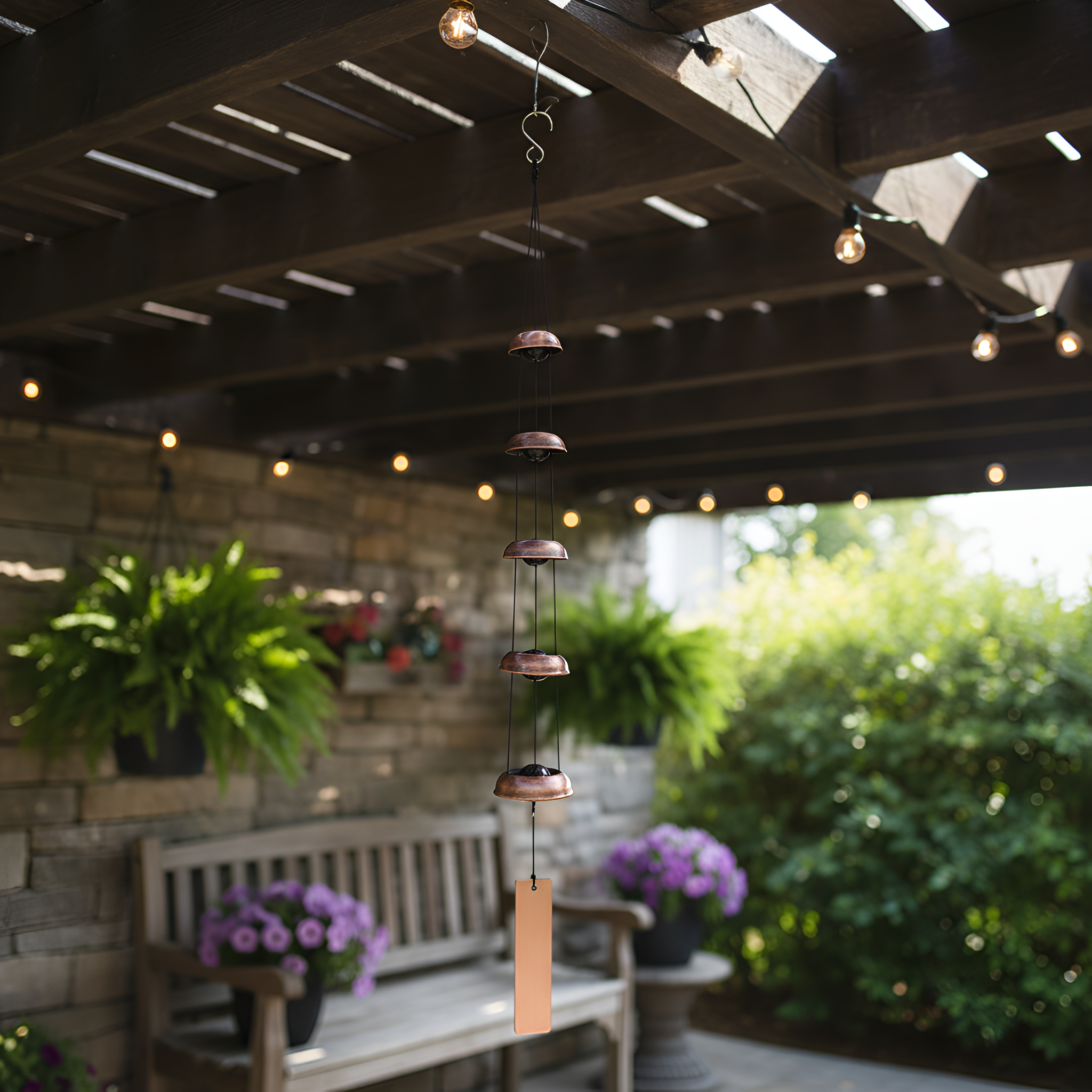 Pagoda Style Wind Chimes For Outdoor Decor