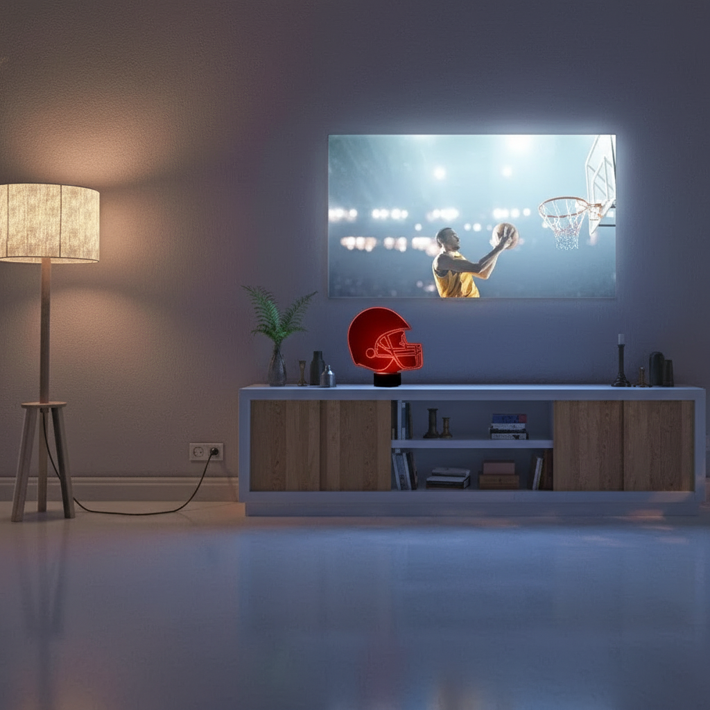 New England Patriots Light, Personalized FREE, NFL Football LED Sports Fan Lamp