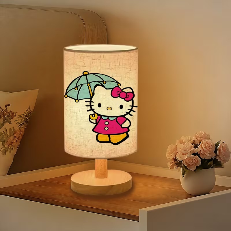 Hello Kitty Themed USB Powered Bedside Lamp