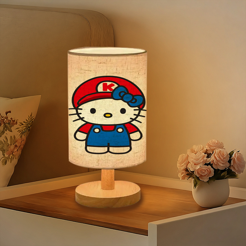 Themed USB-Powered Table Lamp with Cute Anime Characters 