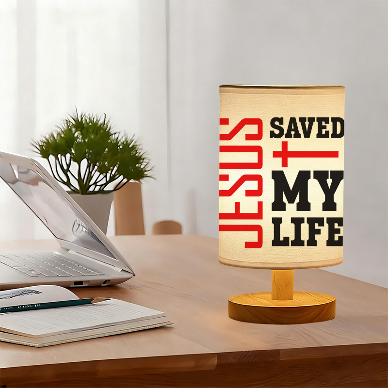  Modern USB-powered Linen Lamp 