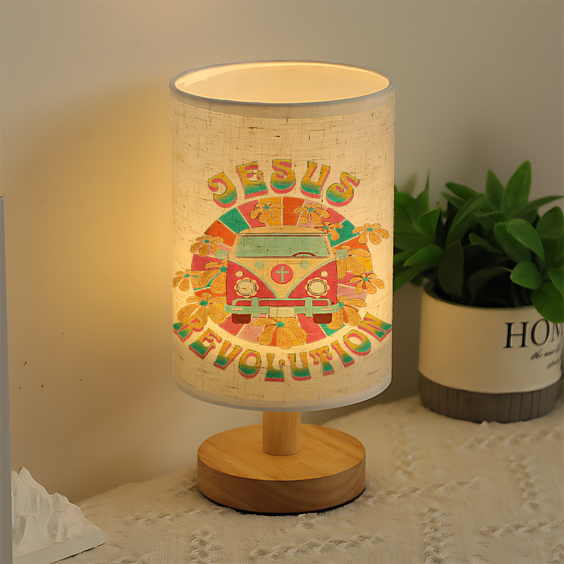 Modern USB-powered Linen Lamp with a Unique Design9