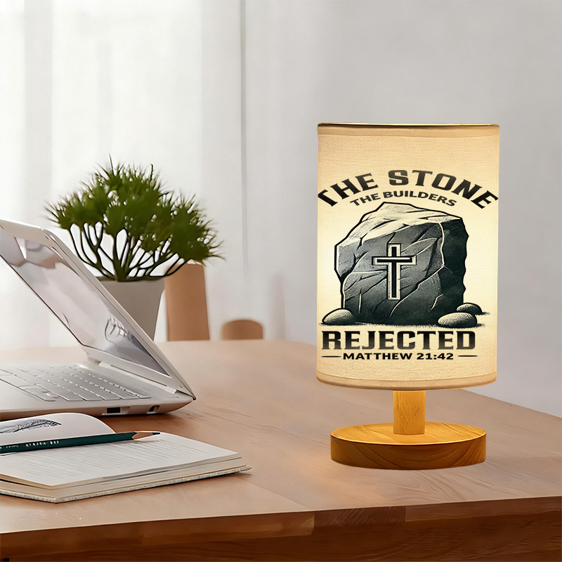 A Modern USB-powered Linen Lamp with Unique Design and Exquisite Patterns