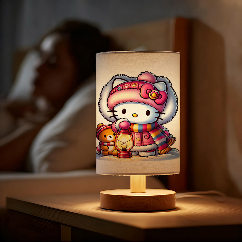 Sanrio USB Powered Linen Lamp With A Creative Design