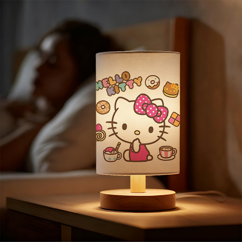 A modern USB powered linen lamp with creative design and patterns
