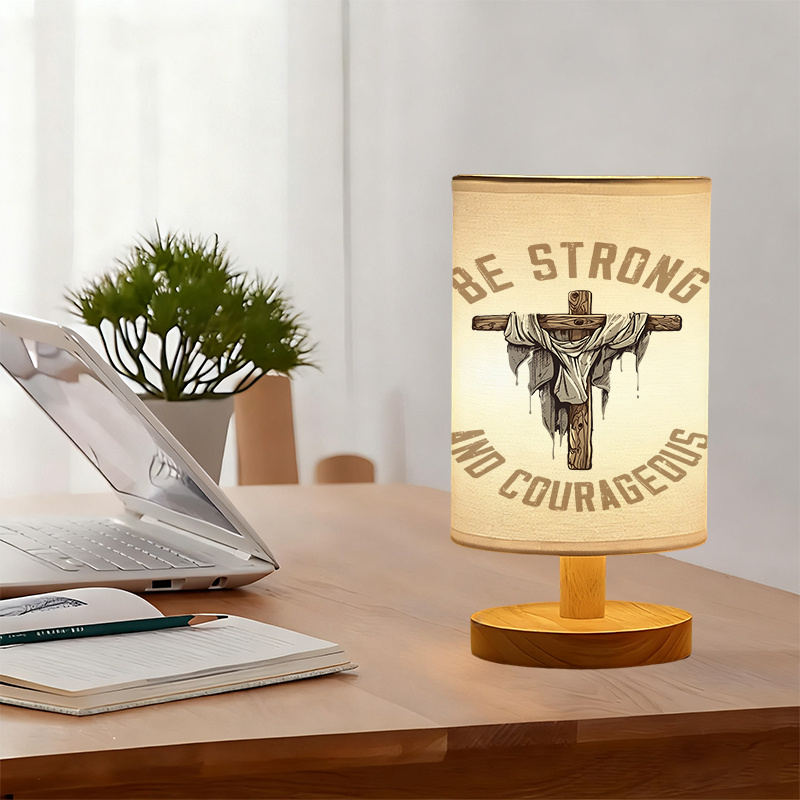 Modern USB-Powered Linen Lamp | Unique Design