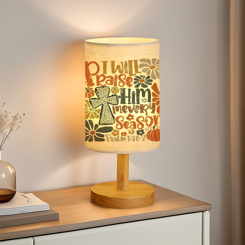 Modern USB-powered Linen Lamp with a Unique Design20