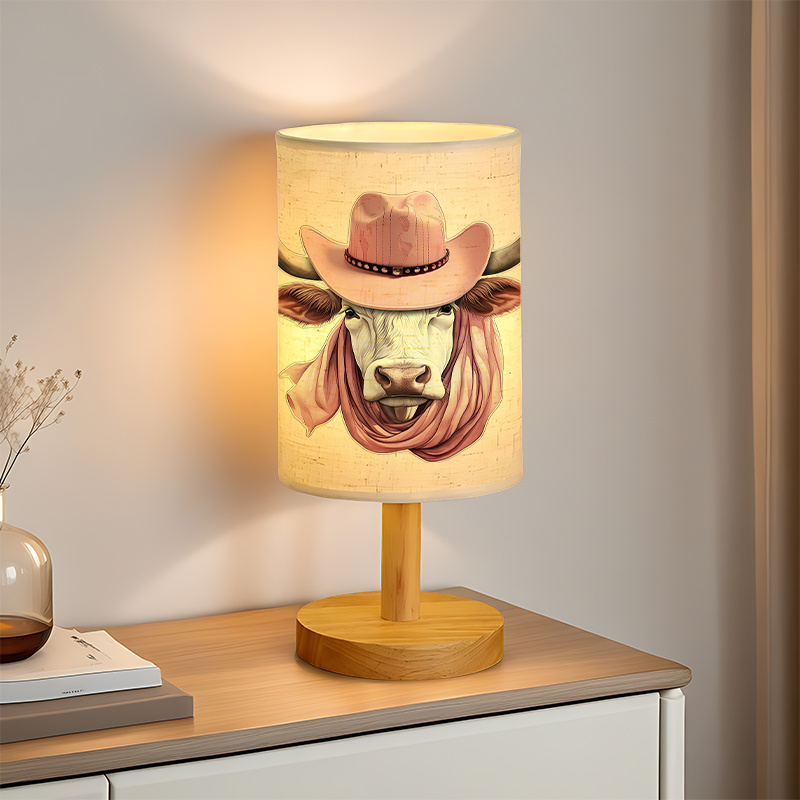 USB-Powered Linen Lamp Perfect Gift