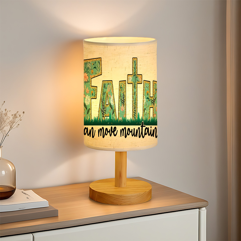 A Modern USB-powered Linen Lamp with a Unique Design and Exquisite Patterns