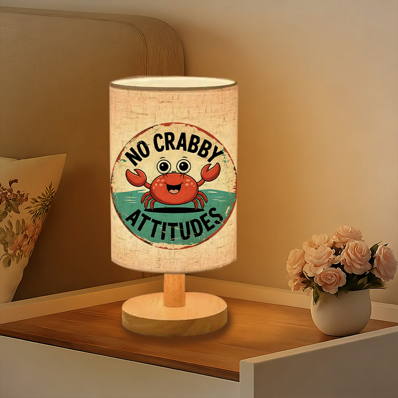 Bedside Decoration  Creating A Cozy Atmosphere USB-powered Linen Table Lamp