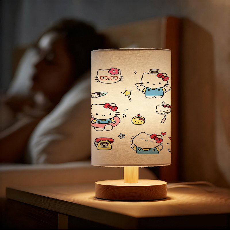 USB Powered Linen Lamp with a Creative Design
