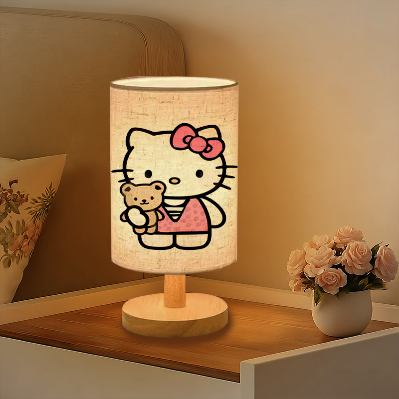 Themed USB-Powered Table Lamp with Cute Patterns 