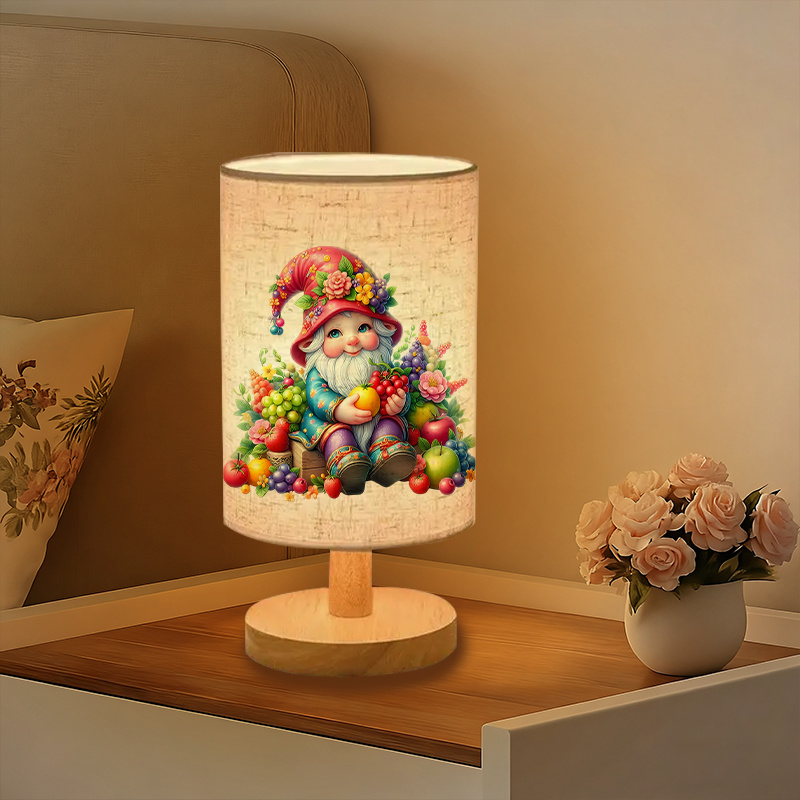 Modern USB-powered Linen Lamp with a Unique Design and Exquisite Patterns